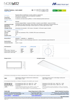LP312/3K LP312/4K SCHEDA TECNICA / DATA