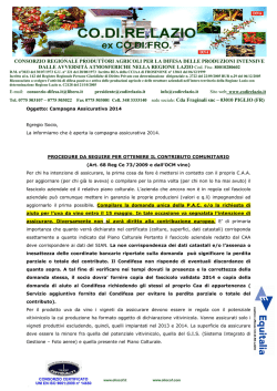 Informativa soci 2014