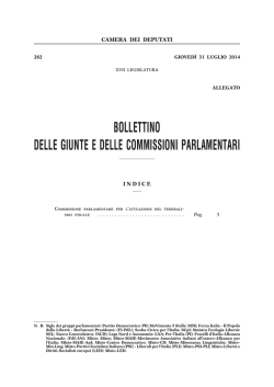 Relazione semestrale