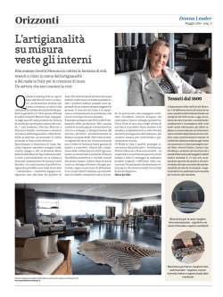 "Donna Leader" Maggio 2014