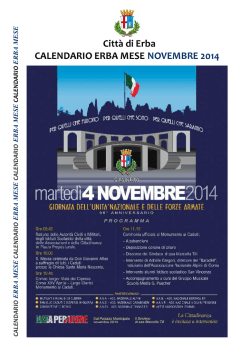 novembre 014 prove carattere programma 4