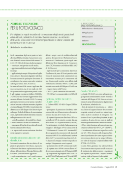 Norme - Impianto Elettrico