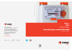 misuratore gas a pareti deformabili