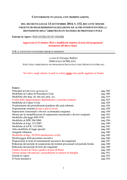 2014 n 132 - DL Orlando Giustizia Civile LEX CONVERSIONE Senato