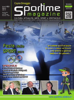 Festa dello SPORT 2014