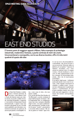 EAST END STUDIOS - Master Meeting