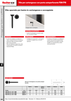 fischer FSN-TPB - Catalogo Generale - Edizione 09