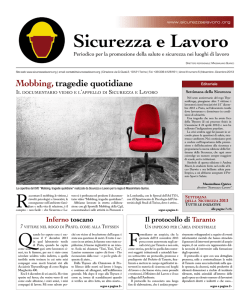 numero 5-2013 - Sicurezza e Lavoro