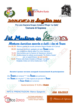 Programma Raduno Vespa a Soprana
