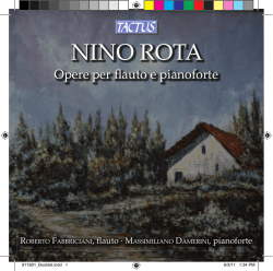 NINO ROTA - OraStream