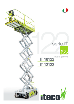 Scarica la scheda dettagliata del pantografo IT12122 Iteco in PDF