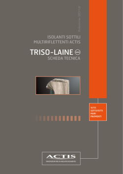 Scheda Tecnicha TRISO-LAINE max