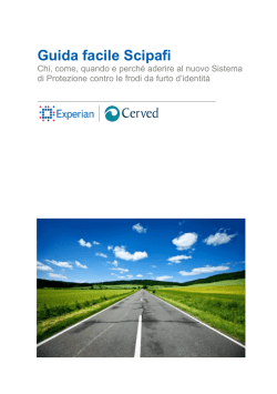 Guida facile Scipafi