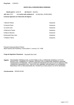 DGR 2120/2013 - Regione Emilia