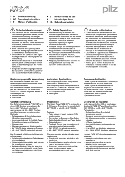 19798-6NL-03 PNOZ X2P