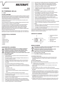 ISTRUZIONI PB-7 POWERBANK, 5200 mAh