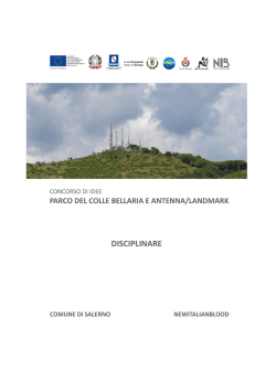 disciplinare - parco del colle bellaria e antenna/landmark salerno