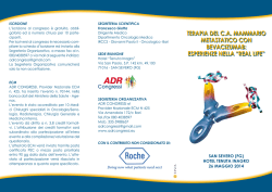 Programma - ADR Congressi