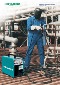 Generatori per saldatura MIG-MAG