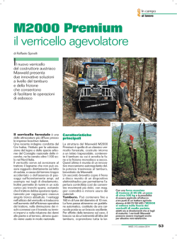 M2000 Premium il verricello agevolatore