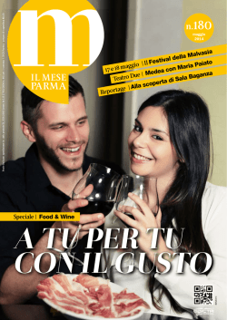 Maggio - IL MESE PARMA