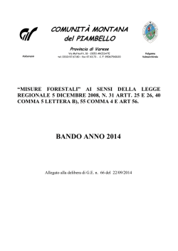 Allegato -bando mis forestali 2014