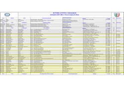 Calendario Nazionale 2014 - fipsas-olbia
