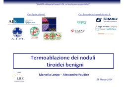 Termoablazione dei noduli tiroidei benigni