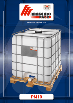 data sheet () - MaschioPack GmbH