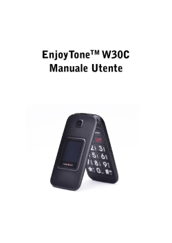 EnjoyTone W30C Manuale Utente Italiano