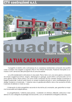 Legnaro - Capitolato - Quadria.pub - Studio LDM