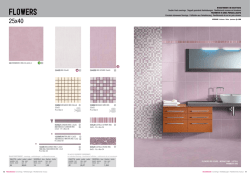 FLOWERS - Area Ceramiche