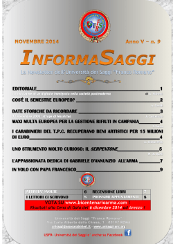 Numero 9 - ANC Associazione Nazionale Carabinieri