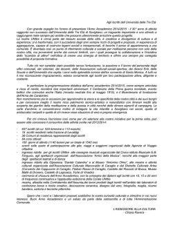 Programma UNItre 2014-2015