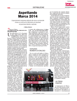 Mercato Fieristico Italia: Marca 2014 by Bologna
