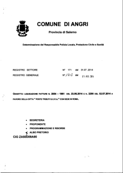 Determina n.1012-2014 Liquidazione fatt.2054