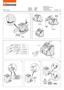 PART. F4212A MS32/... MST/... MSV/... MSC/11 MSC/20 MSC/S11