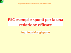 presentazione - Ordine degli Architetti di Parma
