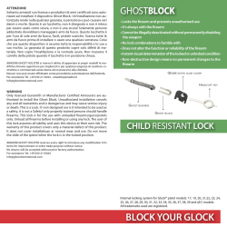BLOCK YOUR GLOCK - Ghostinternationa.com