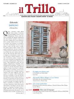 Scarica la tua copia - Comunit&agrave; degli Italiani di Pirano