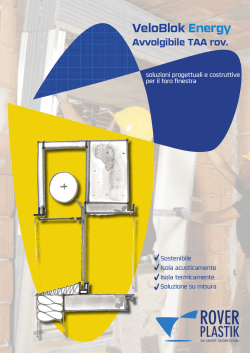 VeloBlok Energy Avvolgibile TAA avv rovescio