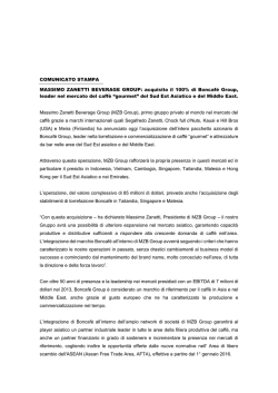 Scarica il documento - Massimo Zanetti Beverage Group