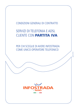 servizi di telefonia e adsl cliente con partita iva