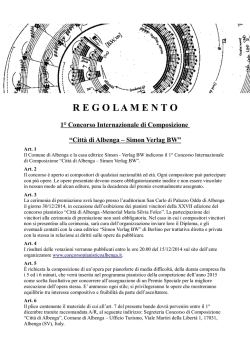 REGOLAMENTO / RULES PDF (English-Italiano)