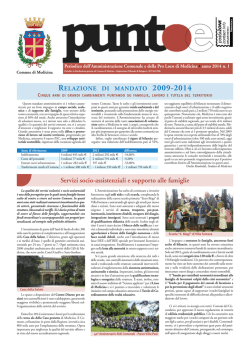 Servizi socio-assistenziali e supporto alle famiglie