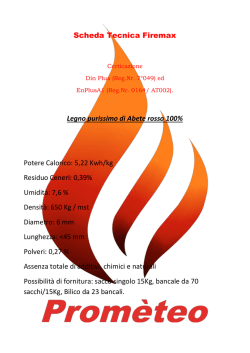 Scheda Tecnica Firemax