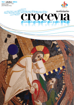 N&deg; 3 &ndash; Ottobre 2014 Crocevia - Comunit&agrave; Pastorale S.Paolo