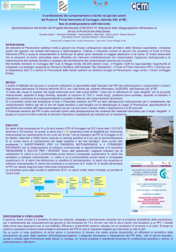 Posters - Luoghi di prevenzione