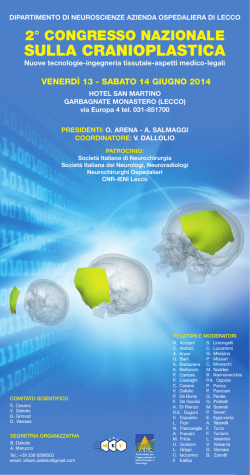 SULLA CRANIOPLASTICA