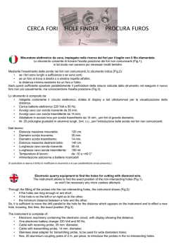 CERCA FORI HOLE FINDER PROCURA FUROS